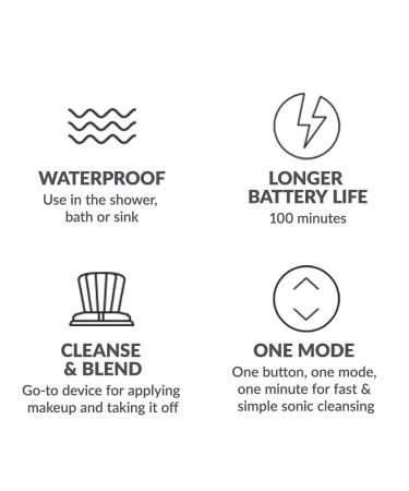 Clarisonic Mia Prima Sonic Facial Cleansing Brush - Hot Pink | Gentle Makeup & Blackhead Removal | Ideal for Sensitive Skin - Buy Online on SooperMarket.com