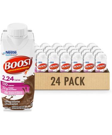 BOOST 2.24 Cal/mL Complete Nutrition Drink For Adults & PLUS Complete Nutrition Drink Chocolate 6x237ml Bottles Case Pack of 4 Packaging May Vary Drink + Drink 6x237ml Bottles - Buy Online on SooperMarket.com