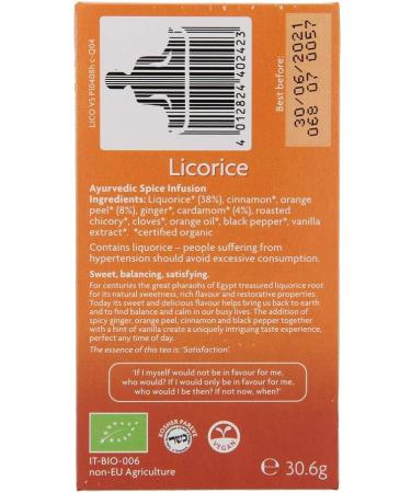 Yogi Tea Organic Licorice Egyptian Spice 17 Teabags - Buy Online on SooperMarket.com