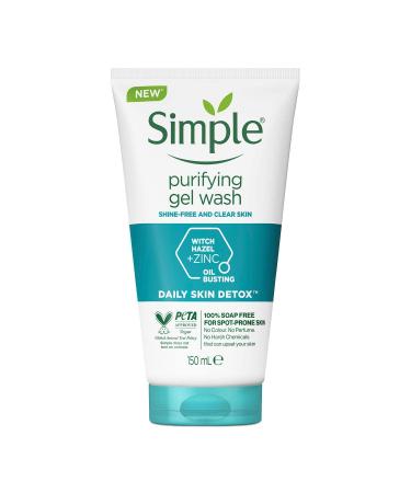 Simple Daily Skin Detox Purifying Facial Wash  150ml