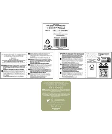 Baylis & Harding Royale Garden Rose Poppy & Vanilla Luxury Wrapped Soaps Gift Set - Vegan Friendly - Buy Online on SooperMarket.com