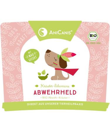 Anicanis Bio Herbal Mix Defense Hero for Dogs - Immune Support Dried Feed Additive - 125g Organic BARF Herbs from Veterinary Practitioner - Buy Online on SooperMarket.com