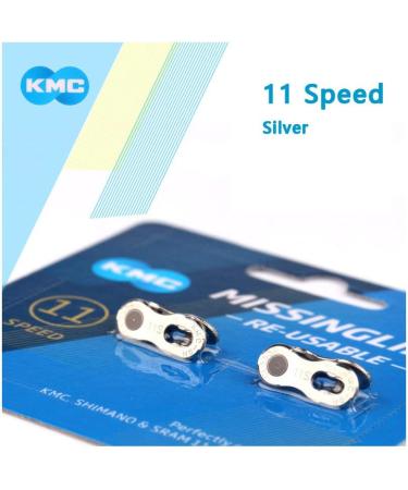 4 Pairs Bibike KMC Missing Link 6-12 Speed Quick Link - Silver - Buy Online on SooperMarket.com