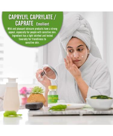 Buy Cosmetic Grade Caprylyl Caprylate/Caprate - Emollient for Sensitive Skin Body & Baby Care - 3.52 Oz - International Shipping Available - Buy Online on SooperMarket.com