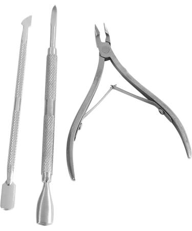 Nicfaky Nail Cuticle Nipper with Trimmers Pack of 6 Manicure Scraper Tool - Buy Online on SooperMarket.com