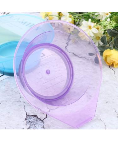 Hair Coloring Bowl Set - 2pcs Tint Mixing Bowls for Hair Color with Gloves and Blender - Salon Hair Dye Tool in Assorted Colors - Buy Online on SooperMarket.com