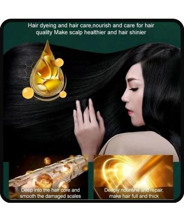 Eqtinfloato Plant Extract Hair Tinting Cream - Non-Damaging Korean Bubble Dye Shampoo - 30ml x 10 Packs (Coffee) - Shop Internationally - Buy Online on SooperMarket.com