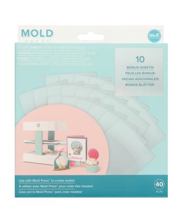 We R Memory Keepers- Mold Press Clear Plastic Sheets 40pc