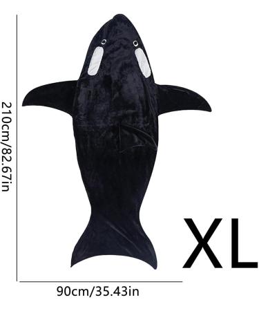 XXL Whale Blanket & Sleeping Bag | Super Soft Flannel Cuddly Blanket for Adults & Teens | Perfect Gift for Whale Lovers - Buy Online on SooperMarket.com