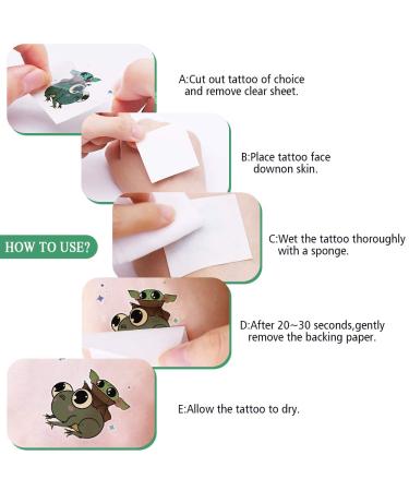 Cute Alien Temporary Tattoos - Perfect for Kids' Alien Theme Birthday Parties and Baby Showers! - Buy Online on SooperMarket.com