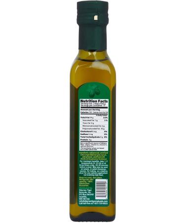 Premium Quality 8.5 oz. Bottle Extra Virgin Siberian Pine Nut Oil - 100% Natural, Unrefined for Healthy Digestion and Wellness - Buy Online on SooperMarket.com