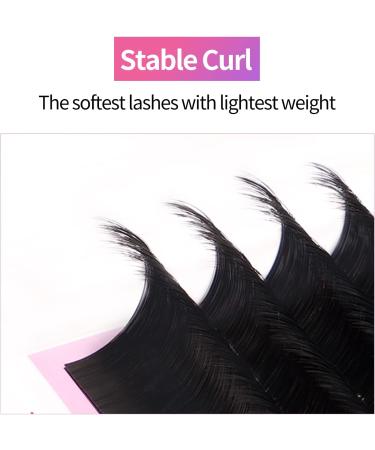 VEYES Classic Individual Lash Extensions 0.03-0.20 C/CC/D Curl 8-20mm Mixed & Single Length Volume Eyelashes Tray Matte Black Professional Supplies for Lash Techs (0.03 C 16mm) - Buy Online on SooperMarket.com
