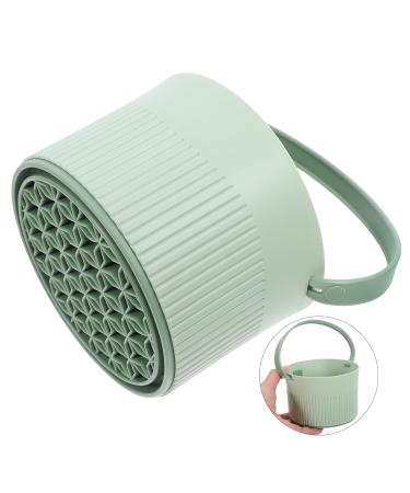 NOLITOY 3-in-1 Makeup Brush Cleaner Mat & Bowl | Silicone Tool for Easy Cleaning Organizing & Drying Cosmetic Brushes - Buy Online on SooperMarket.com