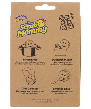 Buy SCRUB DADDY & Scrub Mommy - Best Scrubber & Sponge for Effortless Cleaning | International Shipping Available - Buy Online on SooperMarket.com