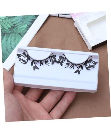 FOMIYES 10 Pairs Paper Cutting Lashes False Eyelashes Kit Artificial Eyelashes False Lashes Makup Party Eyelash Dress Masquerade Lashes Pink Cutting Shears Fake Lashes Natural The Photo - Buy Online on SooperMarket.com
