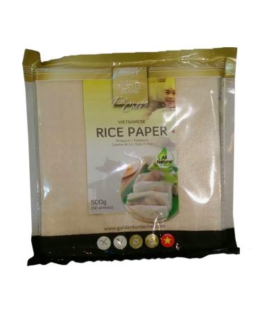 Rice paper for spring rolls square 50 sheets 500g oriental food rice paper spring rolls square 19cm x 19cm