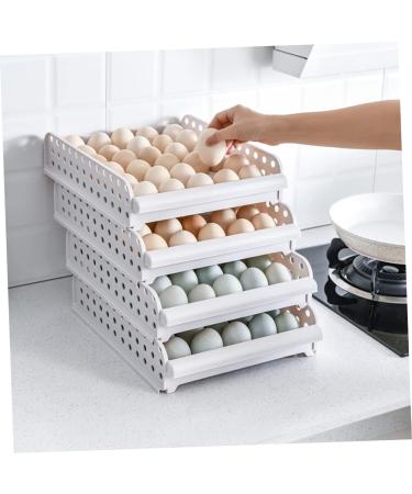 OSALADI Box 30 Fridge Eggs Drawer Containers for Food Egg Container Refrigerator Anti-collision At Home As Shown 33X26.5X14.3cm - Buy Online on SooperMarket.com