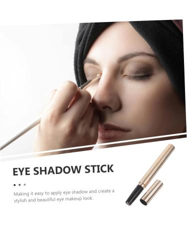 PLAFOPE Eye Shadow Stick End Shadow Women Precision Brush Eye Application Female Pen Dual Makeup Stick Ends Eye Shadow Pens 1 count (Pack of 1) Black - Buy Online on SooperMarket.com