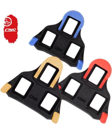 Blue CNC Road Bike Cleats for Shimano SPD-SL - SM-SH10/11/12 | 2 Float - Buy Online on SooperMarket.com