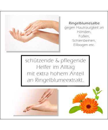 Organic Marigold Ointment 50ml - Test Winner for Dry Inflamed Skin | Cristinenmoor Natural Cosmetics | Certified & Intensive Care - Buy Online on SooperMarket.com
