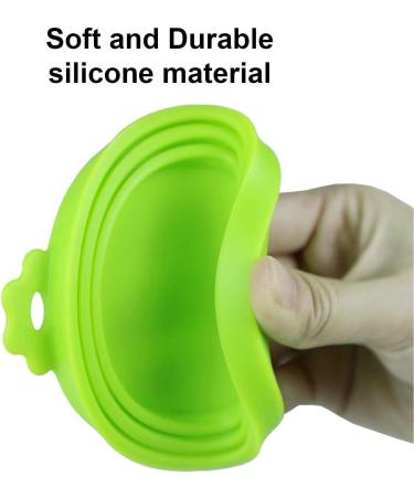 4 PCS Tin Can Lids for Pet Food Cover Silicone Tins Lid Cat Food Storage Cans Sealer Universal Size Cap for Pets Food Toppers Lids 4 Colors - Buy Online on SooperMarket.com