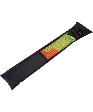2-Piece Referee Flag Set with Storage Bag | Premium Quality for Football, Hockey & More - Buy Online on SooperMarket.com