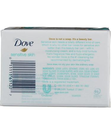 DOVE BAR SENSITIVE SKIN UNSCNT 2 X 3.75 OZ Unscented 106 g (Pack of 2) - Buy Online on SooperMarket.com
