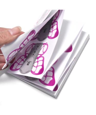 100pcs Butterfly Nail Forms Tips for Gel/Acrylic Extensions - Manicure Tool Set | International Shipping - Buy Online on SooperMarket.com