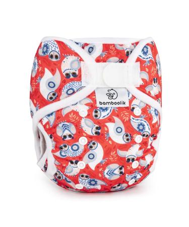 Bambooolik |Duo |Pocket diaper with insert |VelcroFleet diapers |Made in EU |Washable |Reusable diapers |Small children |Baby |All-in-one pocket diaper