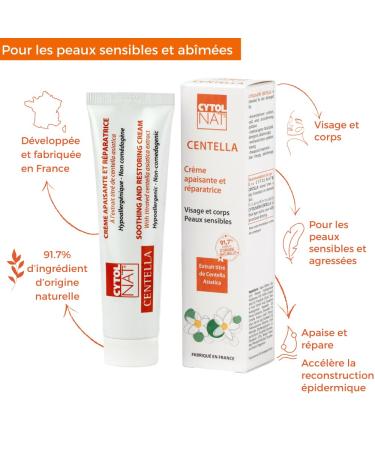 Cytol-Nat Centella Cream - Soothing Skin Relief & Hydration | International Shipping Available - Buy Online on SooperMarket.com