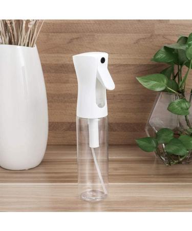 Hair Spray Bottle Spray Bottle for Hair Continuous Water Mist Trigger Sprayer for Hair Styling Plants Cleaning 300ml White - Buy Online on SooperMarket.com