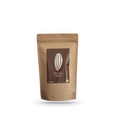 1kg organic raw cocoa powder unsweetened from Peru | 100% natural | Raw Cacao Powder | Bulk pack | rawster 1 kg (1 pack)