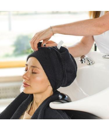 Orighty Black Salon Towel Pack of 12 - Super Soft Microfiber Hair Salon Towels - 16 x 27 Inches - Absorbent Towels for Salon, Gym, Spa, and Home - Buy Online on SooperMarket.com