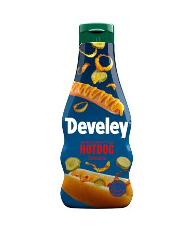 Develey Hotdog Sauce American Style 1 x 250ml With Develey medium hot mustard