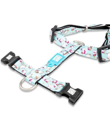 Max & Molly H-Shaped Dog Harness | Ultra-Comfortable Neoprene for Medium Dogs | Unicorn Design | Padded & Lightweight Safety - Buy Online on SooperMarket.com