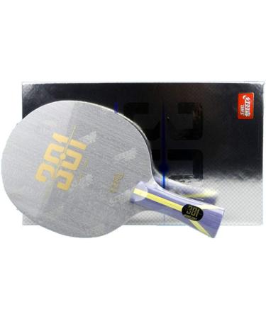 DHS Hurricane 301 Carbon Table Tennis Racket Blade - FL Handle | Ping Pong Paddle - Buy Online on SooperMarket.com