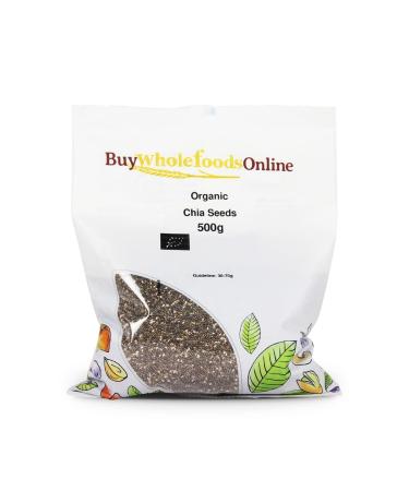 Organic Chia Seeds 500g (BWFO)