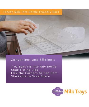Fairhaven Health Milkies Milk Trays - Set of 2 for Easy Breast Milk Storage - Buy Online on SooperMarket.com