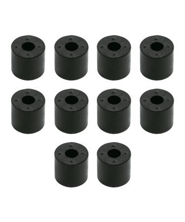 SKS Germany 10x valve seals for Multi Valve Pump head (replacement seals for SKS Multi Valve Pump head 10 Set easy to interchangeable reversible reversal seal repair set) black