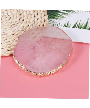 Gogogmee Nail Gel Nail Rest Stand Resin Nail Round Cosmetic Painting Palette Makeup Palette Make up Nail Set Pink Medium - Buy Online on SooperMarket.com