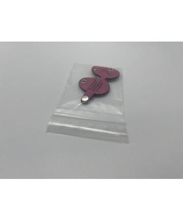 Personalized Copter Farm Dog Brand Bag - Engraved Pink Oval Leather Collar | Art & Real Leather | Custom Dog Tags - Buy Online on SooperMarket.com