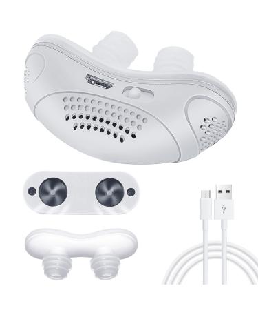 Anti Snoring Devices  Electric Variable Snore Solution  Mini Sleep Aid for Blocked Nostrils - Stop Snoring for Men and Women