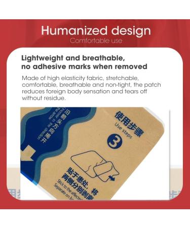 Pain Relief Patch - 10 Patches Knee & Muscle Pain Relief Plaster - Natural 8H Relief for Joint, Neck, Knee Pains - Buy Online on SooperMarket.com
