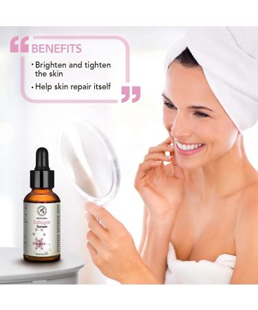 Collagen Face Serum for Face & Skin Care - 30ml Glass Bottle - w/Pure Collagen for All Skin Types - Anti Age Serum - Collagen Booster Serum - Buy Online on SooperMarket.com