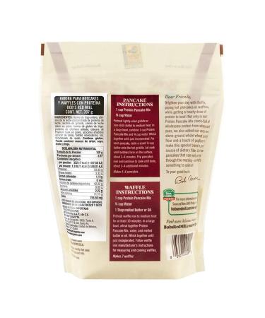 Bob's Red Mill Protein Pancake & Waffle Mix - 14 oz | High-Protein Breakfast Mix - Buy Online on SooperMarket.com