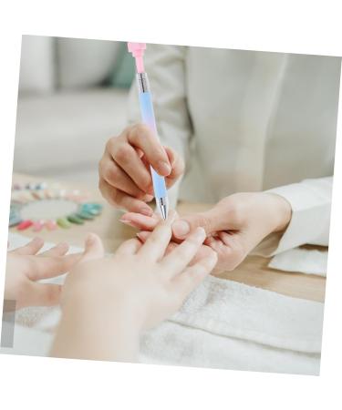 Gogogmee 1 Set Nail Art Drill Pen Nail Art Paint Pen Wax Pen for Rhinestones Manicure Painting Pens Diamond Art Wax Pen DIY Nail Art Pen Nail Polish Pens Tools Nail Point Pen Abs 14.50X1.00X1.00CM Multi - Buy Online on SooperMarket.com