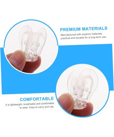 Silicone Gel Thumb Splint Set - 4 Pairs for Bunionette Spreaders and Big Toe Alignment - Pedicure Tools for Bunion Relief and Yoga Practice - Buy Online on SooperMarket.com