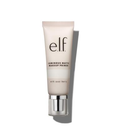 e.l.f. Beautifully Bare Luminous Matte Makeup Primer  0.96 fl. Oz