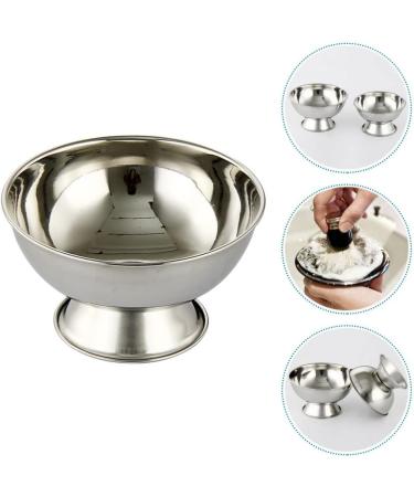 Premium Tall Metal Shaving Bowl for Men | Reusable Shaving Accessory & Soap Cup | Perfect Shaving Supplies - Buy Online on SooperMarket.com
