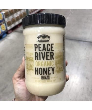 Peace River Canadian Organic Creamed Honey Unpasteurized - 1KG 2.2 LBS - Canada - Buy Online on SooperMarket.com